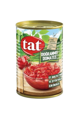 Tat Doğranmış Domates 4050gr Teneke