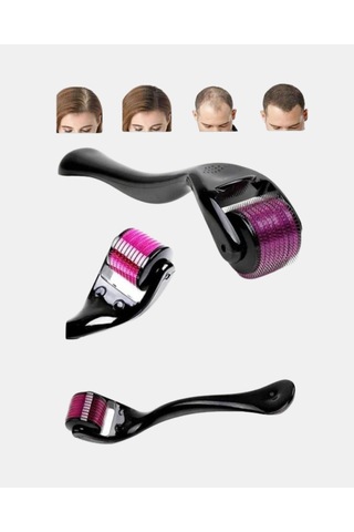 Derma Roller Titanyum İğneli Cilt Yenileyici Akne, Kırışıklık Ve Leke Karşıtı