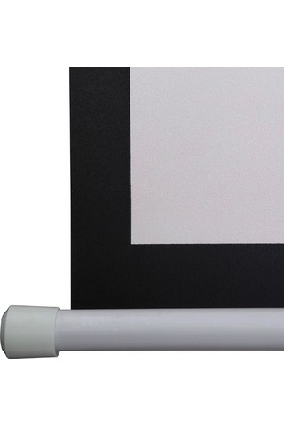 Xbright 240x200cm Motorlu Uzaktan Kumandalı Projeksiyon Perdesi Arkası Siyah Fonlu Be-240