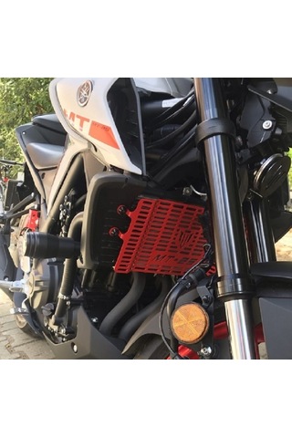 YAMAHA MT25 Radyatör Koruma Alüminyum 2014-2022 KIRMIZI