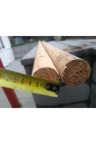 Bahçe Direği 10 Adet 200 Cm Ahşap Direk Fidan Destek Çubuk