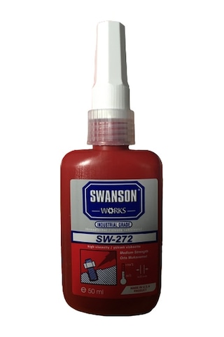 Swanson Works Sw-272 Orta Mukavvemetli Civata Sabitleyici 50 Ml