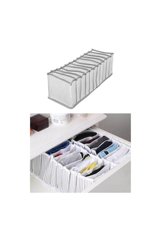 Akordiyon Çekmece Düzenleyici Organizer 11 Gözlü Renkli