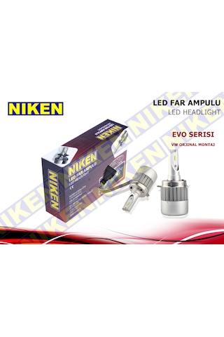 H7 Led Xenon Far Ampul Evo Montaj Volkswagen