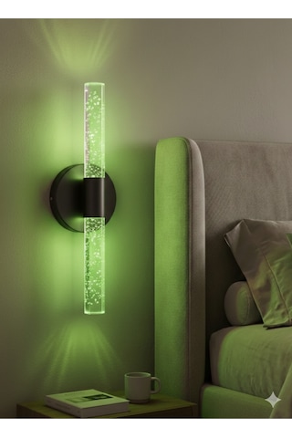 Bhbackhome Bubbleflux Medium Şık Tasarım Modern Ledli Aplik 31 Cm Antrasit Rgb Elektrikli Kumandalı Antrasit Bhbackhome Bubbleflux Medium Şık Tasarım Modern Ledli Aplik 31 Cm Antrasit Rgb Elektrikli Kumandalı Antrasit