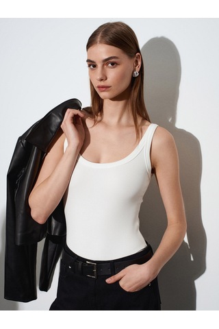 Dilvin 21053 Fitilli Body-ekru Ekru