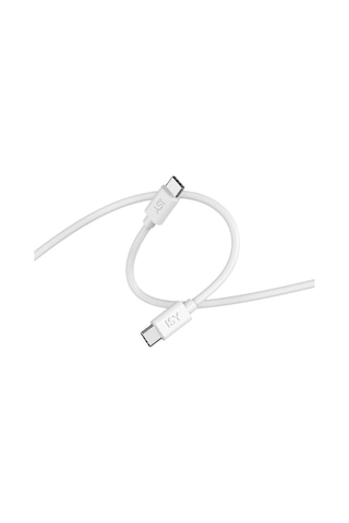 Isy IUC-0031 100W E-Mark çipli USB-C to USB-C 1m Şarj Kablosu
