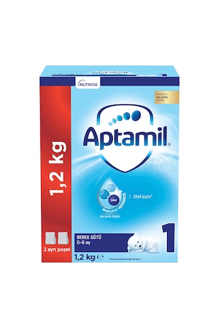 Aptamil 1 Bebek Sütü 1200 gr 0-6 Ay - Standart 78A4809205SS
