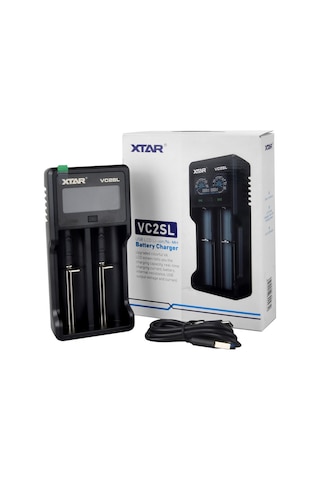 Xtar Vc2sl - Taşınabilir Lcd Ekranlı Li-ion/ni-mh/ni-cd Pil Şarj