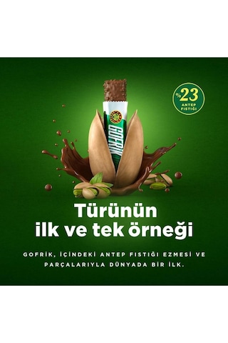 Kahve Dünyası Mini Gofrik Antep Fıstıklı Poşet Çikolata 125 G