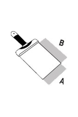 Dekor 055 Macun Küreği Ahşap Saplı 16 CM
