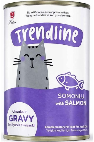 Trendline Somonlu Kedi Konservesi 400 Gr