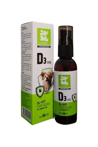 Nanbell D3 Köpek Vitamini 50 ML