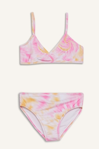 Defacto Kız Çocuk Batik Desenli Bikini Takımı E4975a825hspn179 Pembe