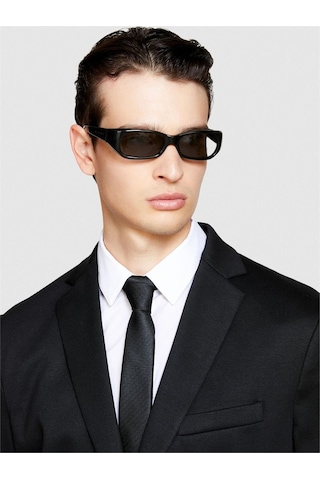 Sisley Kravat Erkek Siyah Kravat - 323a6gkas8002