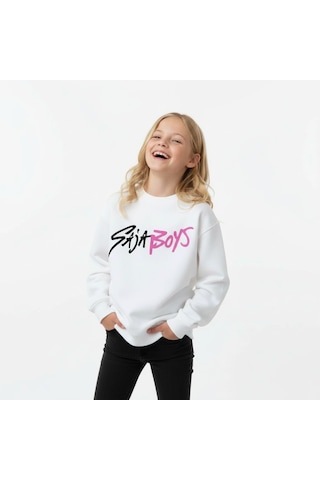 Seabubbles Saja Boys Çocuk Sweatshirt BEYAZ