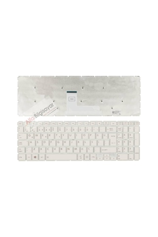 Alfabilgisayar Toshiba Uyumlu Satellite L50-B-1Q6 Pskt4E Klavye Q-Tr Beyaz Renk