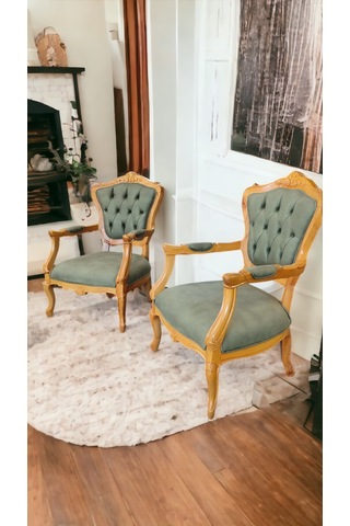 Avangard İtalyan Chester Koltuk Takımı Yeşil