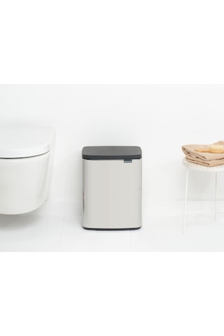 Brabantia Bo Brıllant Steel Çöp Kutusu 12lt Beyaz