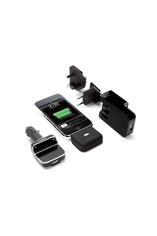 Griffin Powerduo Reserve Apple Uyumlu iPhone 4s/4 Powerbank Harici Şarj Cihazı Ev+araç