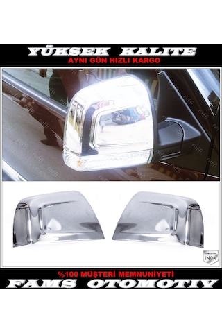 Fiat Doblo Krom Ayna Kapağı 2 Prç. 2010-2022 P. Çelik