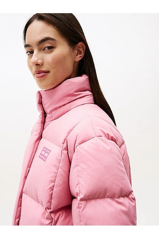 Tommy Hilfiger Tjw Alaska Grid Kısa Kuş Tüyü Kadın Pembe Ceket Dw0dw21624thc Pembe