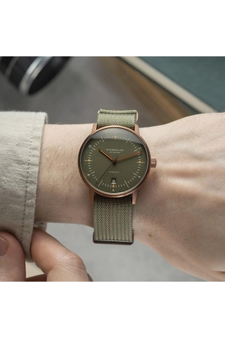 Sternglas Naos S02-na35-fı05 Otomatik Erkek Kol Saati Bronz