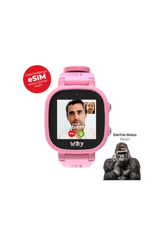 Wiky Watch 5E e-SIM Akıllı Çocuk Saati (İthalatçı Garantili)