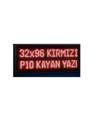 Ledgrafik 32 X 96 Kırmızı Led Tabela 1