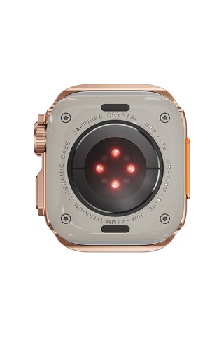 Watch 7 45mm To Watch Ultra 49mm Kasa Dönüştürücü Mrsa Watch Gard 33 - Rose Gold