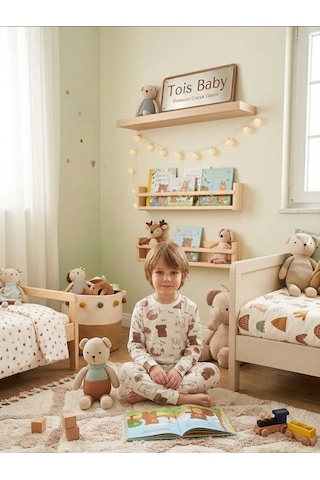 Tois Baby Erkek Çocuk Pijama Takımı Beyaz