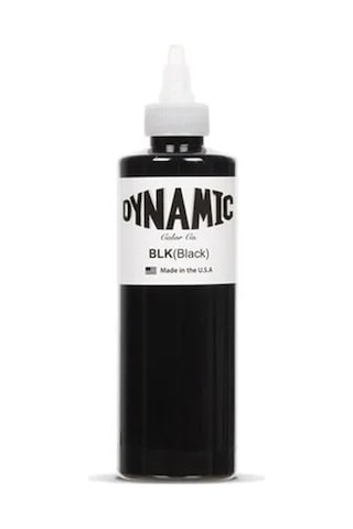 Dynamic Black - Siyah Tattoo Dövme Boyası - 8 Oz/240ml Dynamic Black - Siyah Tattoo Dövme Boyası - 8 Oz/240ml