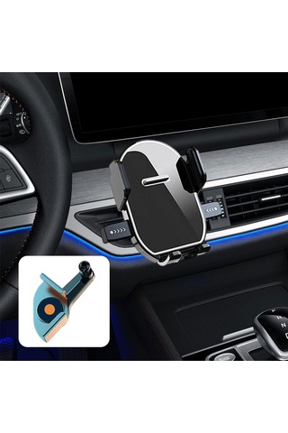 Homyl Araba Telefon Tutucu Otomatik Kilitli Sabit Anti Panel 7.2x10cm