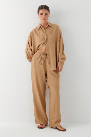 Gömlek Pantolon Takım Camel Camel