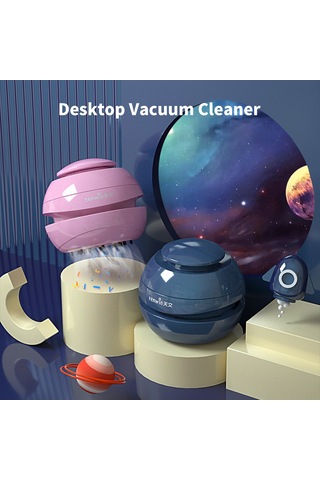 Singree Ms8054 Model Taşınabilir El Temizleyici, Pembe/mavi, Pil Hariç, 130g Hafif, Kolay Kullanım