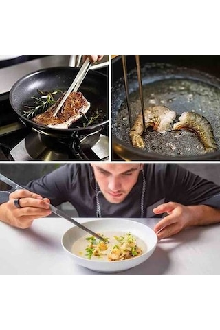 EPİNOX PASLANMAZ ÇELİK DÜZ DEKOR CIMBIZI 30 CM (DDC-30)