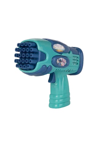 Disney Stitch Bubble Blaster Köpük Tabancası + 500 Ml Solüsyon Hediye Çok Renkli