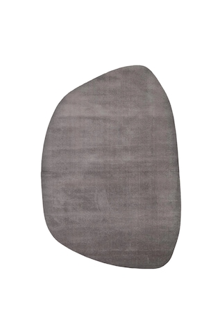 Hoom Rugs Bali Amorf 03 Antrasit Hav Toz Vermez Dekoratif Makine Halısı