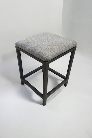 Pimango Tekli Puf Gri 35x35 Cm