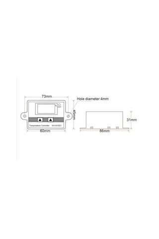 Rfkumanda-Xh-W3001 Ac 220V 220V Ac Dijital Termostat Kuluçka Akvaryum
