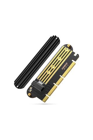 M.2 NVMe (M-Key) to PCI-E 4.0 X16 Soğutuculu Genişletme Kartı