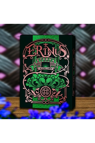 Wjpc Erinus Eterna Rose Premium Oyun Kağıdı Limited Edition İskambil Kartları Destesi