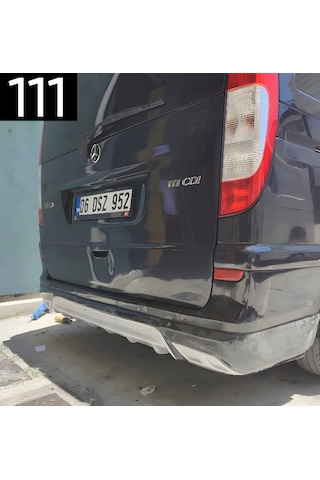 Mercedes Vito W639 Uyumlu Arka Tampon Eki Yeni Nesil