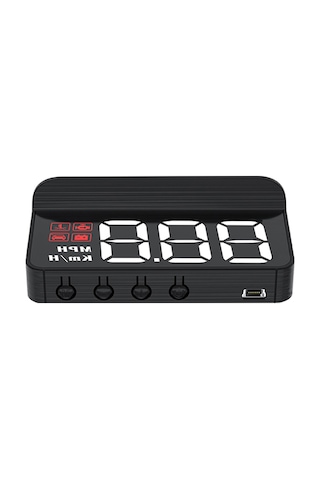 Gplus M3 Hud Head Up Display Obd Arayüzlü Araç Data Yansıtıcı 5 Alarmlı Hız Devir Gösterge Ekranı