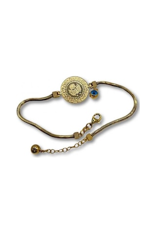 AgaKulche Balık Sırtı Çeyrek 5,93 G Altın Bileklik