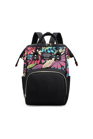 Kadın Sırt Çantası Bayan Omuz Sırt Çantaları Büyük Kapasiteli Anne Bebek Emzirme Çantaları Moda Kadın İş Dizüstü Bilgisayar Sırt Çantası Black Siyah