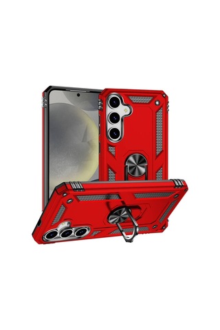 Galaxy S24 Plus Kılıf Zore Vega Kapak Kırmızı