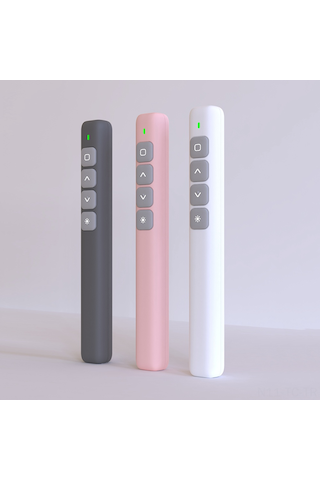 Skycity 2.4g Kablosuz Ppt Laser Sayfa Değiştirici, 100m Uzaktan Kumanda, Kırmızı Işık Gösterici, Usb Alıcı İle Uyumlu, Beyaz