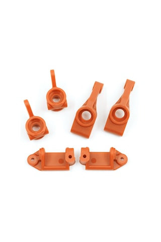 Suofeng Trax4 Slash 2wd Vxl Rc Araba Alüminyum On Direksiyon Dirsekli, Arka Eksen Ve C Kolu Donanımı Yükseltme Seti Turuncu