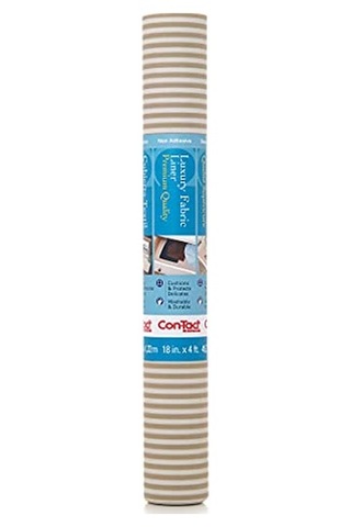 Kağıdı Yapışmaz Lüks Kumaş Pajama Stripe Tan 1 Çok Renkli